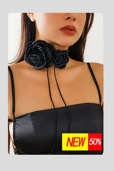 Choker Pedrería Corto Chunky