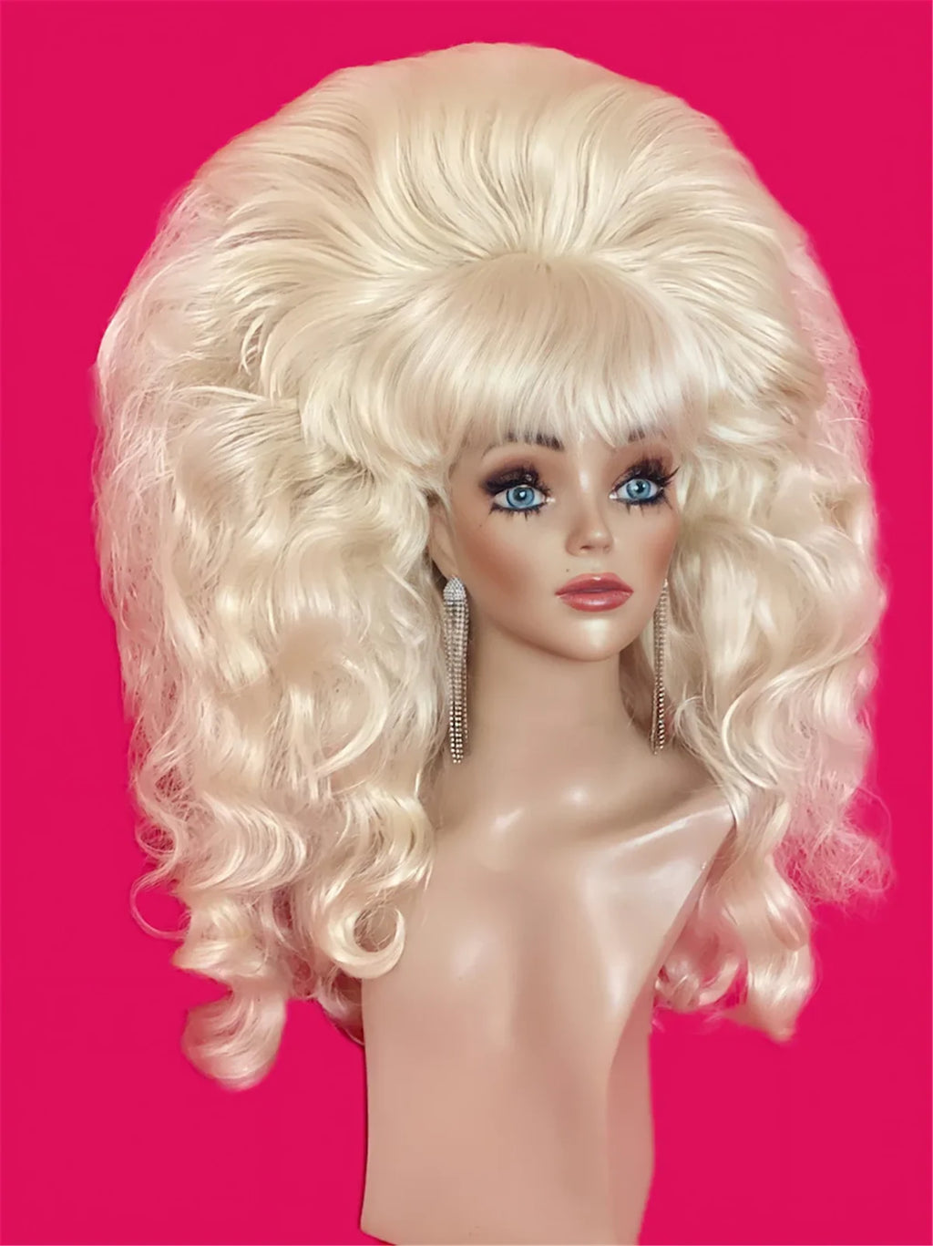 Peluca Lady Bunny Beehive Años 60