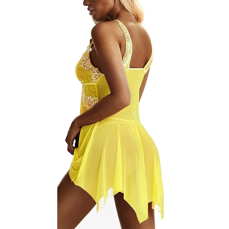 Babydoll Encaje Frontal