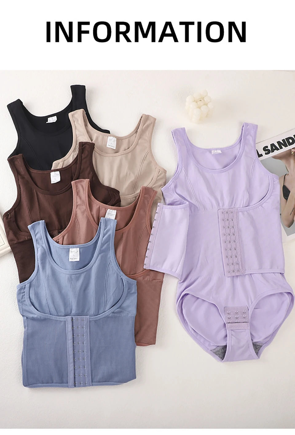 Bodysuit Moldeador Cremallera