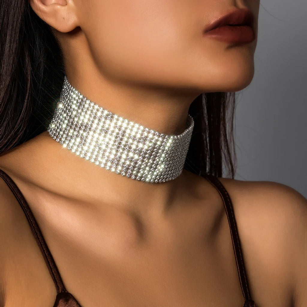 Choker Pedrería Corto Chunky