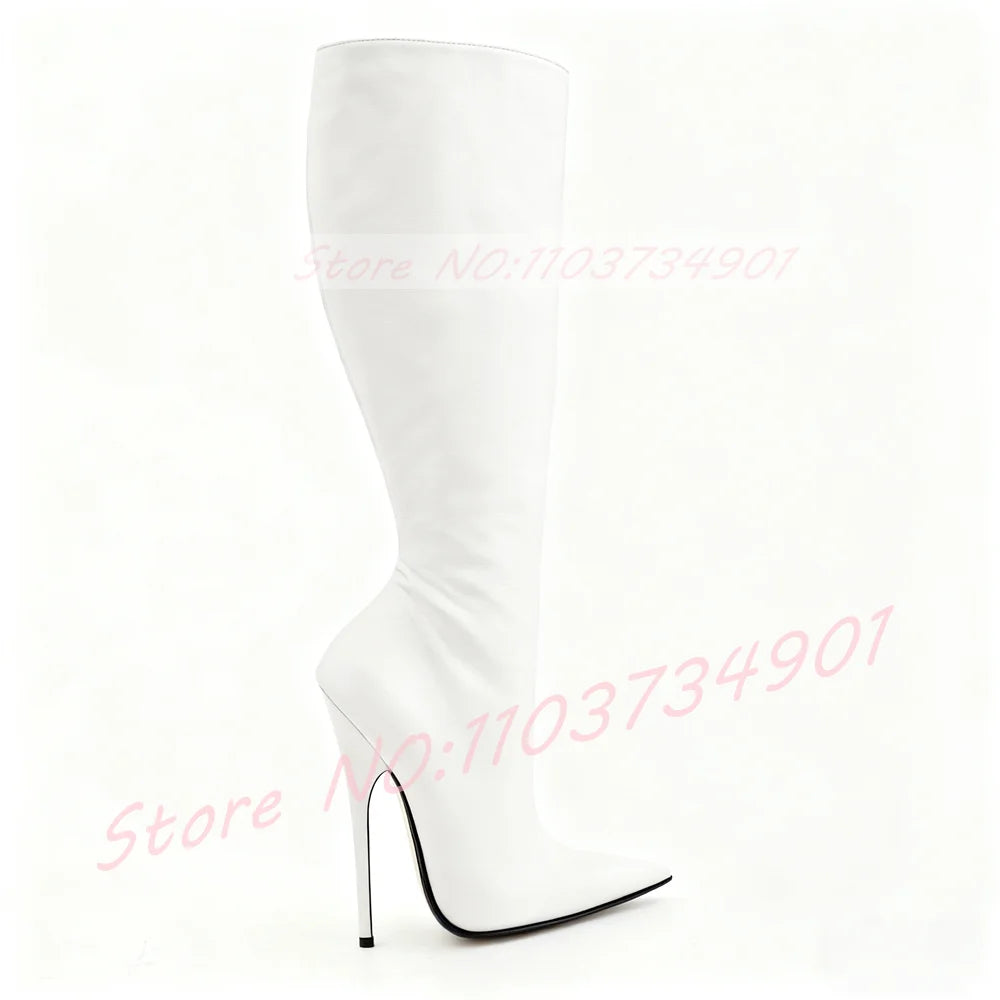 Botas Rojas Tacón Extremo 16cm