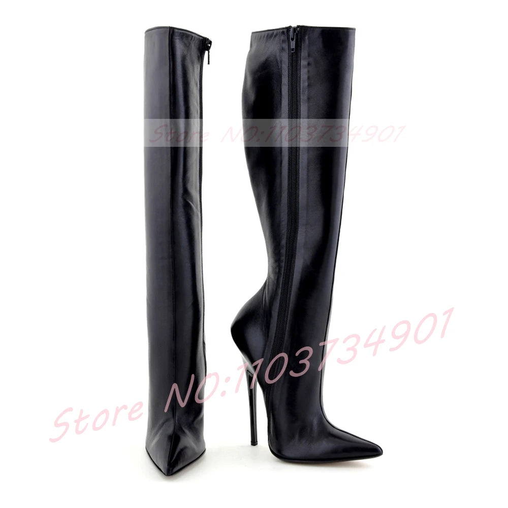 Botas Rojas Tacón Extremo 16cm