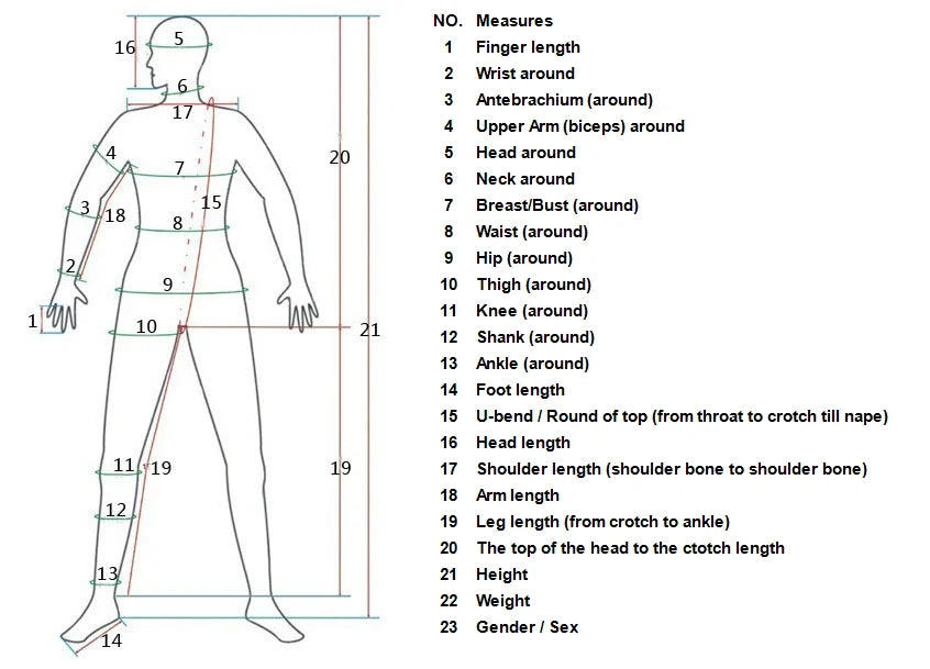 Catsuit Látex Negro Unisex