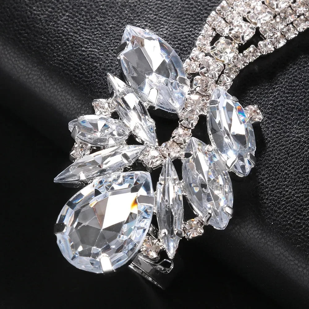 Aretes Serpiente Cristales