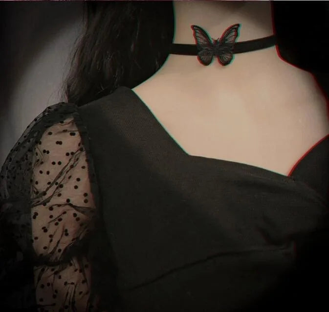 Gargantilla Encaje Gótico