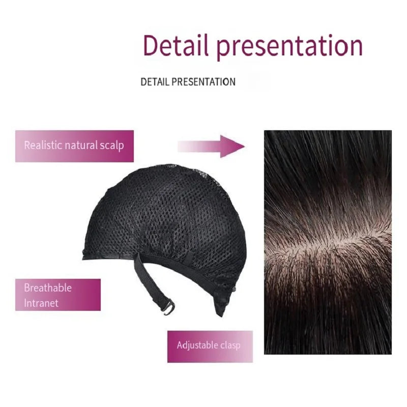 Peluca Rosa Ondas Grandes