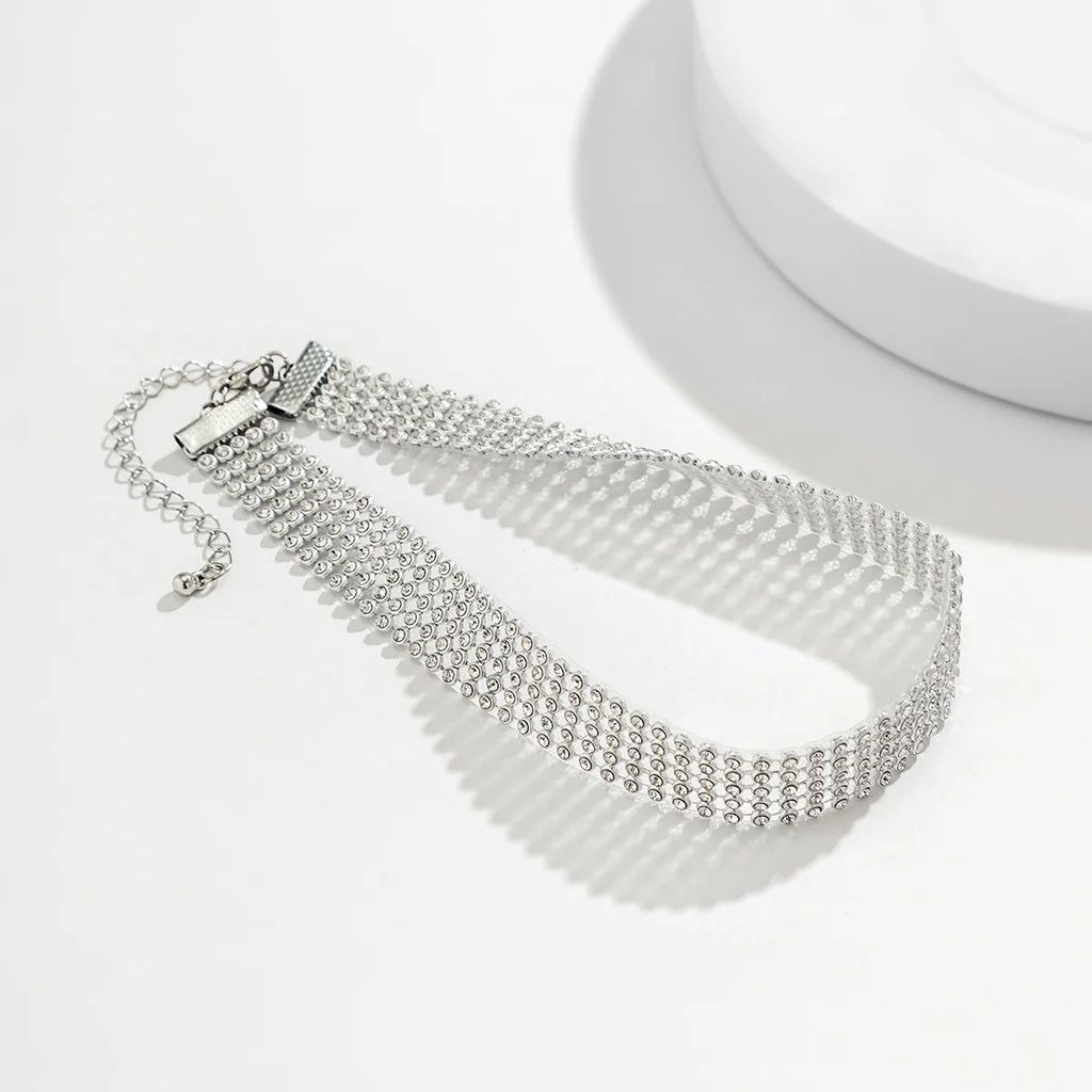 Choker Pedrería Corto Chunky