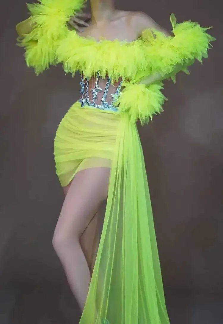 Set Rojo Lentejuelas Showgirl