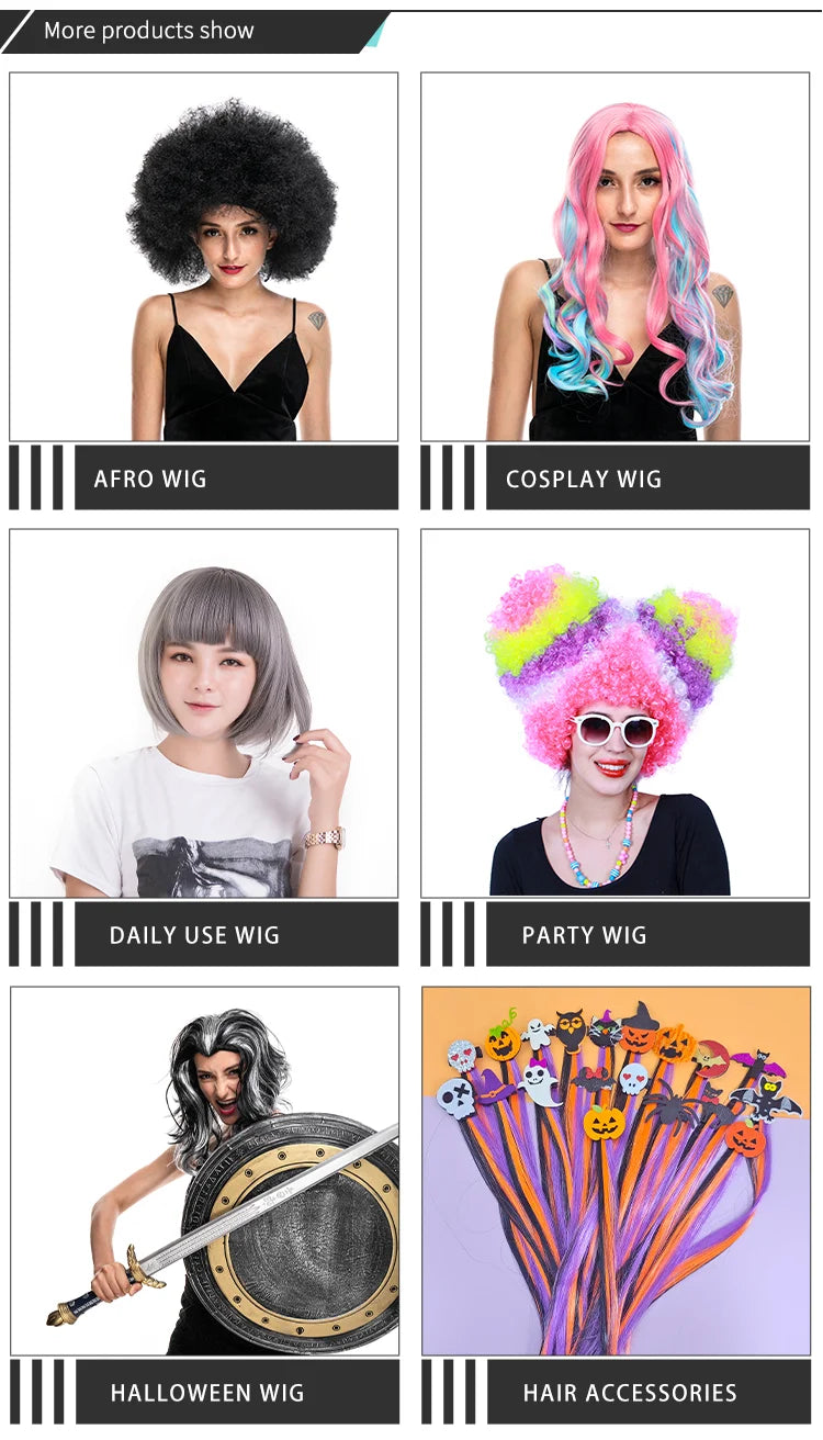 Peluca Roja Rizos Dos Moños