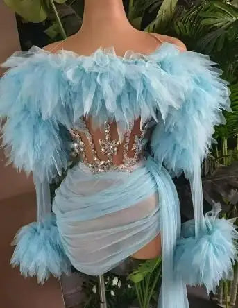 Set Rojo Lentejuelas Showgirl