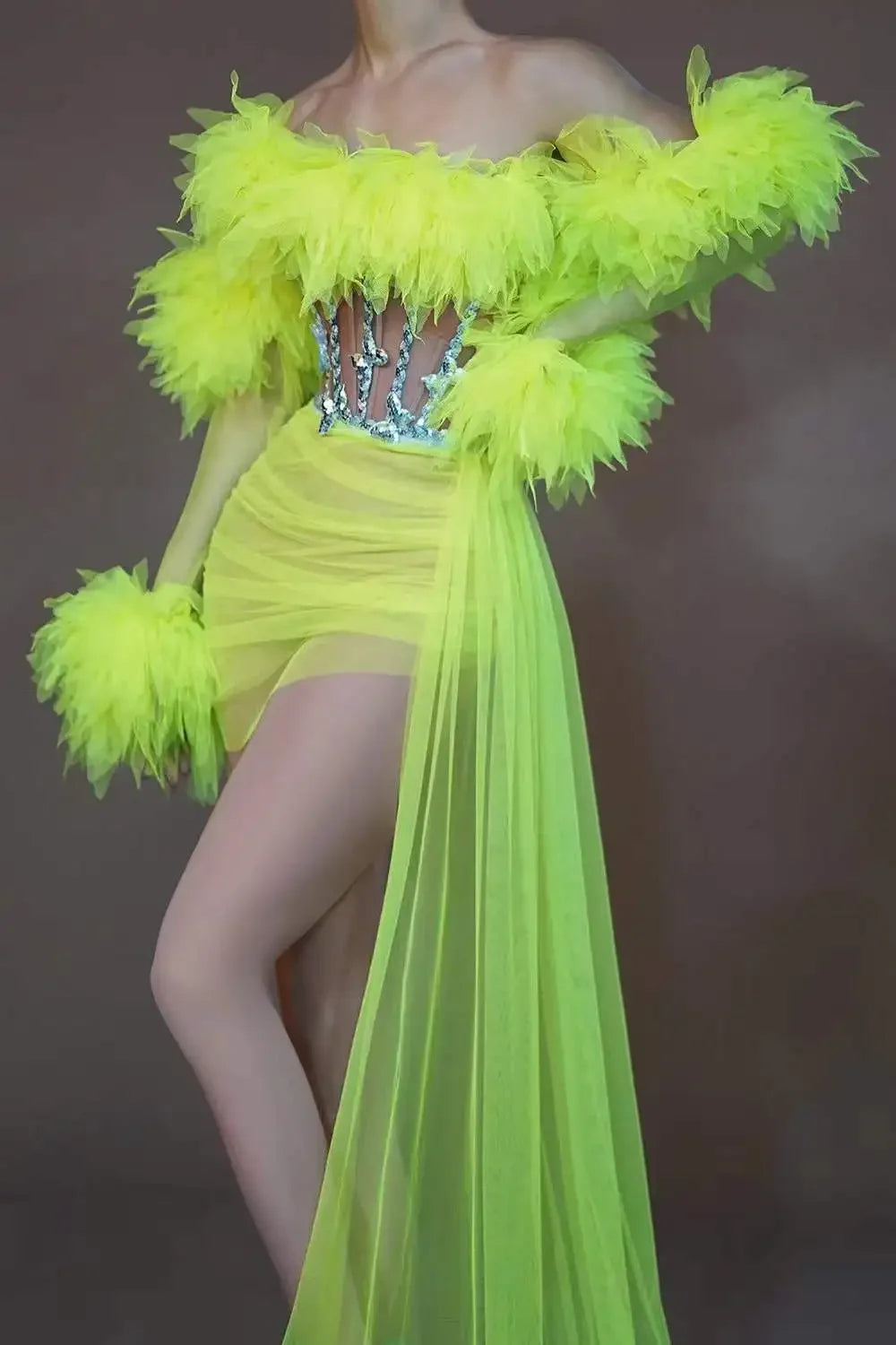 Set Rojo Lentejuelas Showgirl