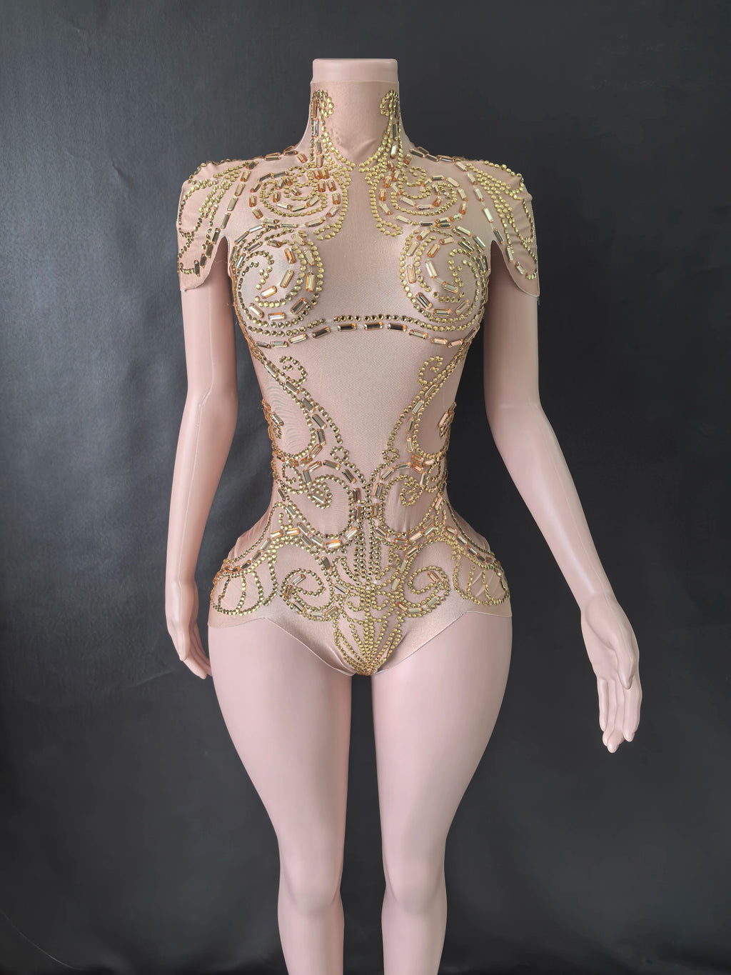 Bodysuit Pedrería Pole Dance