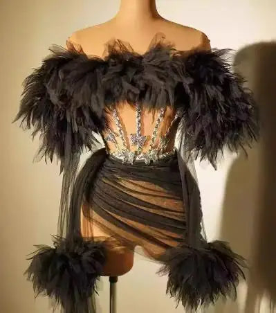 Set Rojo Lentejuelas Showgirl